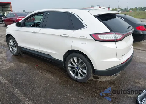 2017 Ford Edge Titanium z USA, uszkodzony, nr VIN 2FMPK4K83HBB68577